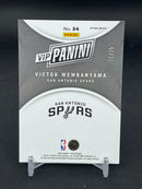 2025 PANINI THE NATIONAL VIP - BLUE ICE PRIZM - V. WEMBANYAMA - #24 - #'D/75