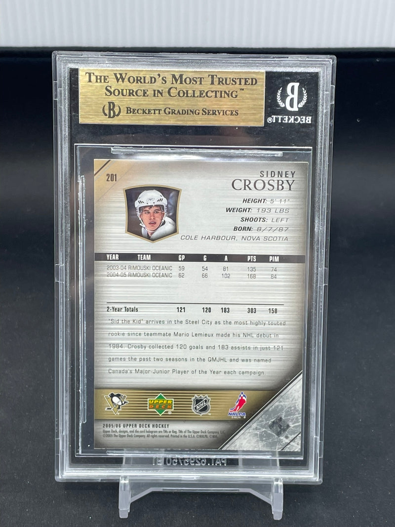 2005 UPPER DECK SERIES ONE - YOUNG GUNS - S. CROSBY -