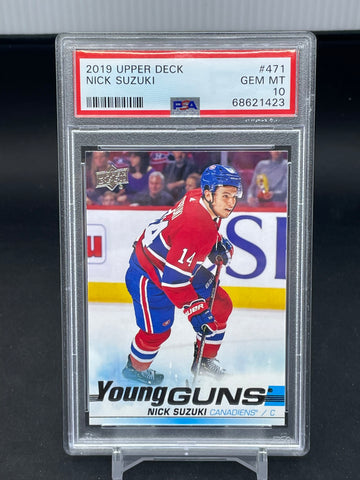 2019 UPPER DECK SERIES TWO - YOUNG GUNS - N. SUZUKI - #471 - PSA 10 - RC