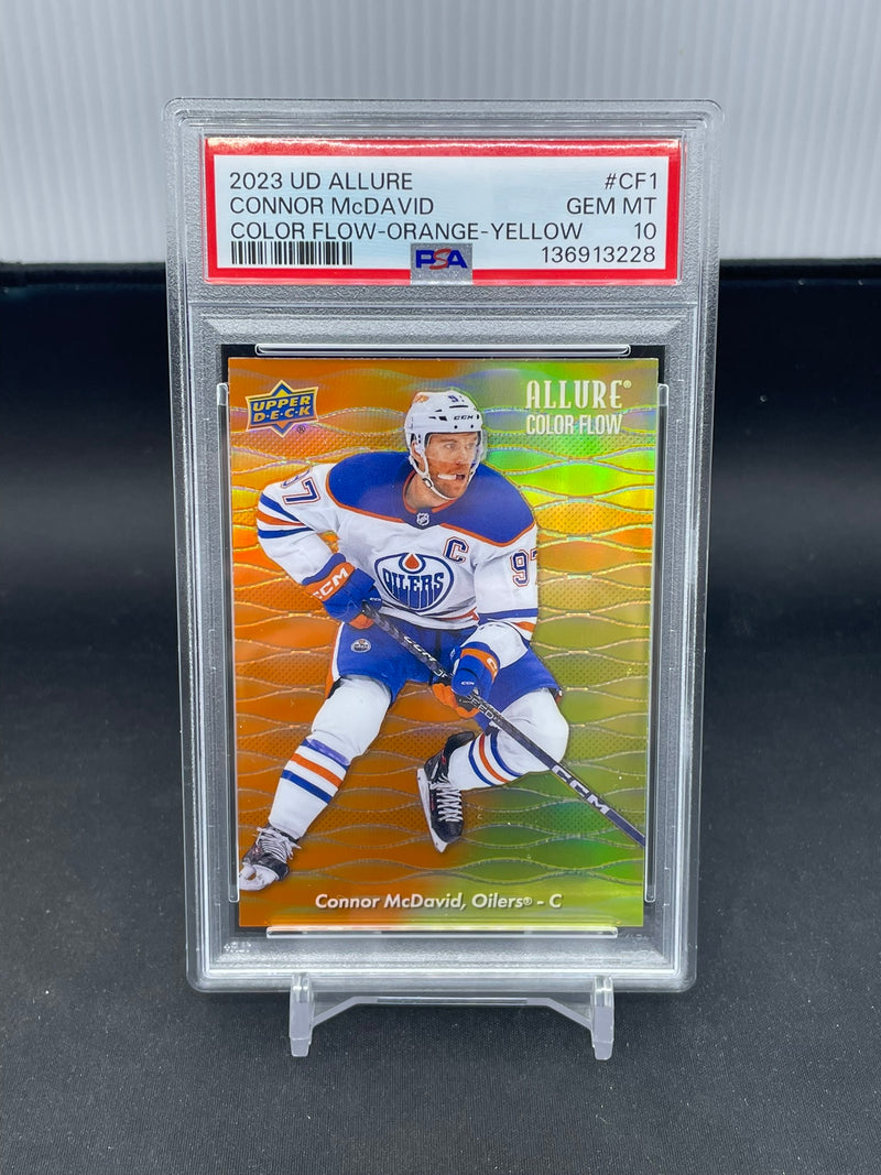 2023 UPPER DECK ALLURE - FULL COLOR FLOW SET - SEQUENTIAL PSA 10! - 5 CARDS