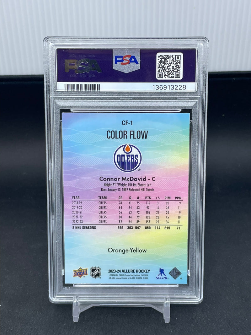 2023 UPPER DECK ALLURE - FULL COLOR FLOW SET - SEQUENTIAL PSA 10! - 5 CARDS