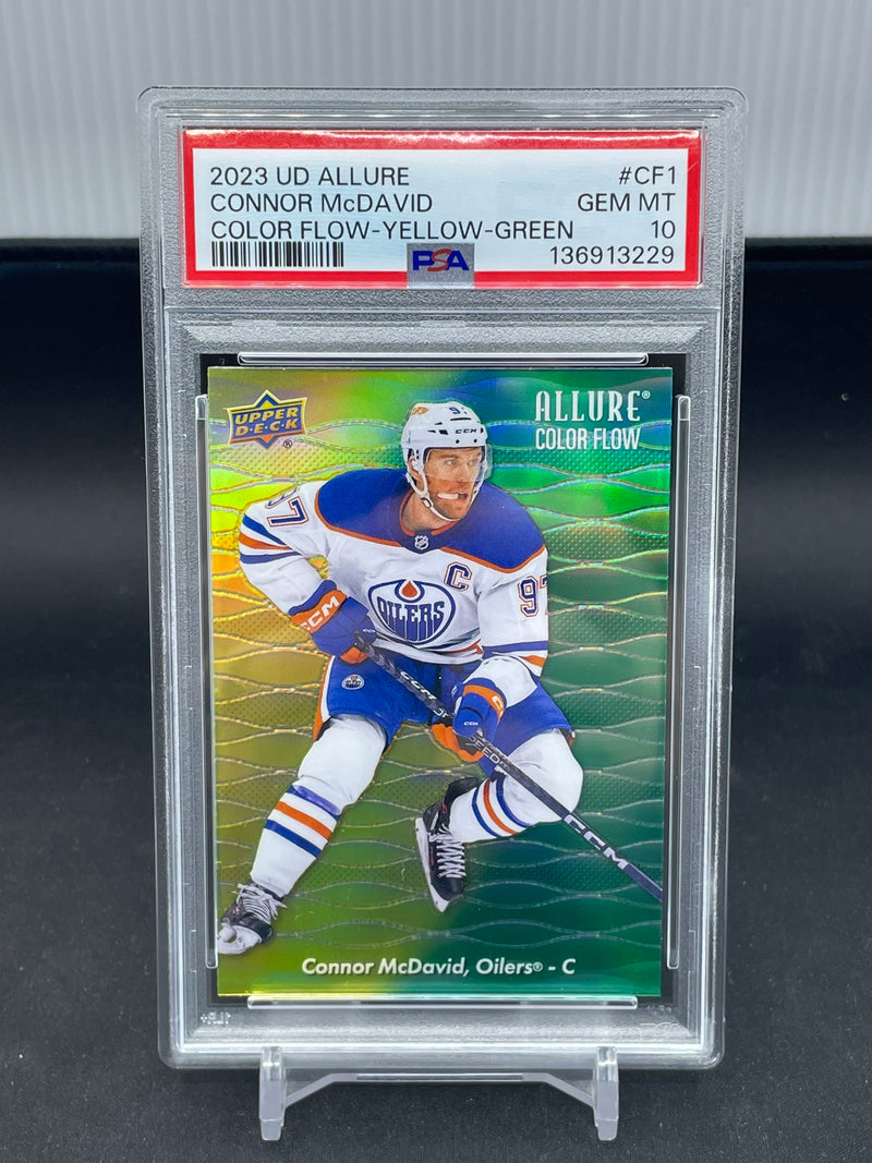 2023 UPPER DECK ALLURE - FULL COLOR FLOW SET - SEQUENTIAL PSA 10! - 5 CARDS