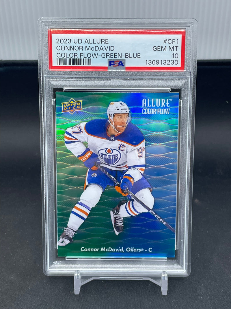 2023 UPPER DECK ALLURE - FULL COLOR FLOW SET - SEQUENTIAL PSA 10! - 5 CARDS