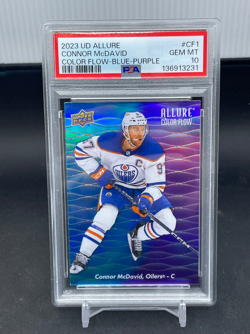 2023 UPPER DECK ALLURE - FULL COLOR FLOW SET - SEQUENTIAL PSA 10! - 5 CARDS
