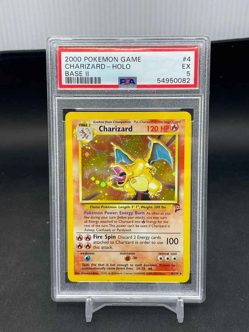 POKEMON - BASE SET 2 - CHARIZARD - HOLO -