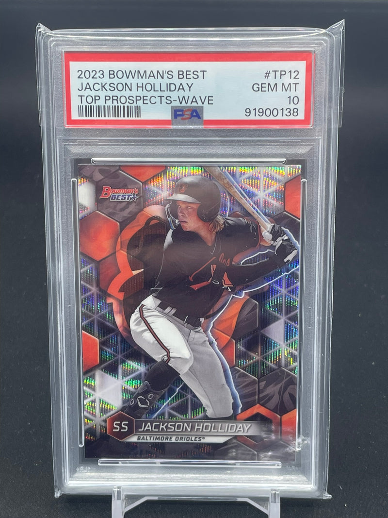 2023 TOPPS BOWMAN'S BEST - TOP PROSPECTS WAVE - J. HOLLIDAY -