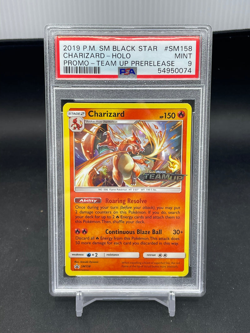 POKEMON - TEAM UP PRERELEASE - CHARIZARD - HOLO -