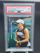 2023 UPPER DECK SKYBOX METAL UNIVERSE CHAMPIONS - FRESH FOUNDATION AQUA - I. SWIATEK -