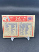 1985 TOPPS - 1984 RECEIVING LEADERS - O. NEWSOME / A. MONK -