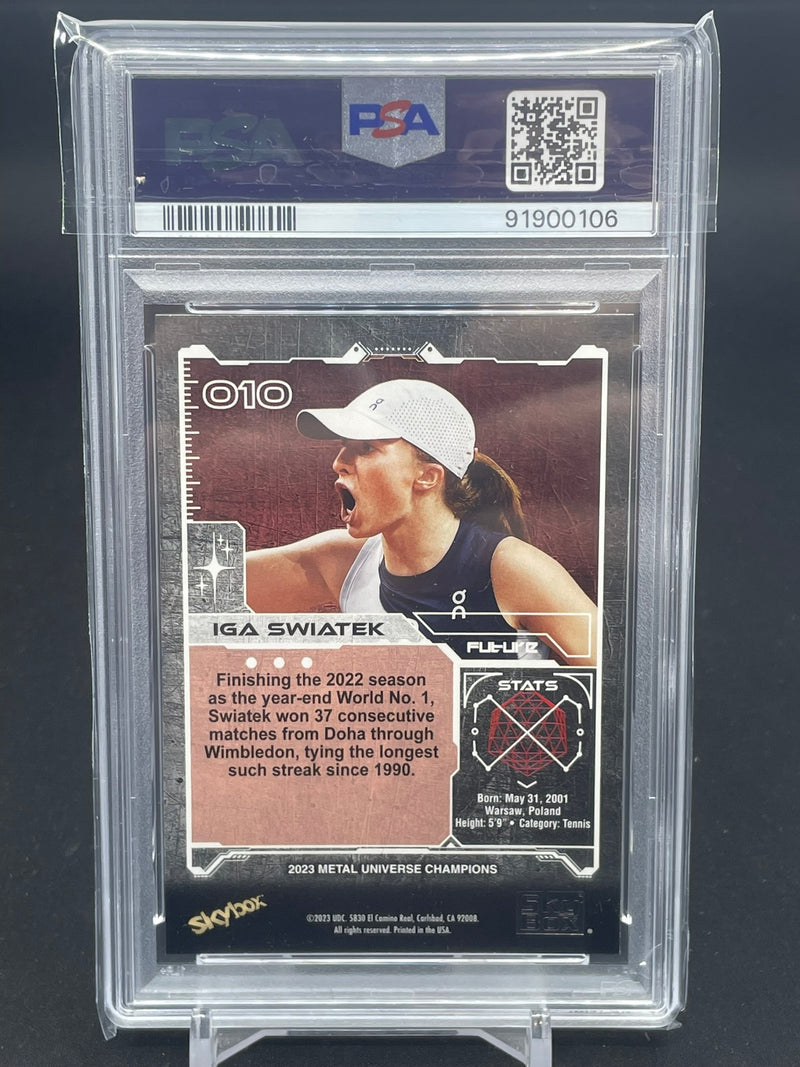 2023 UPPER DECK SKYBOX METAL UNIVERSE CHAMPIONS - I. SWIATEK -