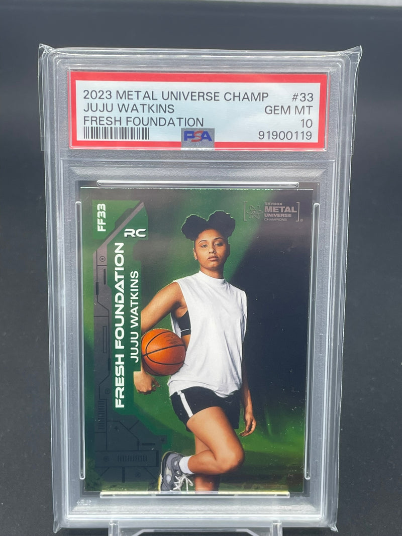 2023 UPPER DECK SKYBOX METAL UNIVERSE CHAMPIONS - FRESH FOUNDATION - J. WATKINS -