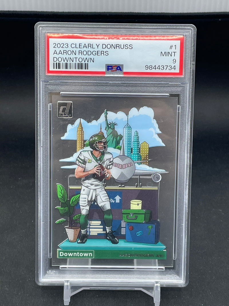 2023 PANINI CLEARLY DONRUSS - DOWNTOWN - A. RODGERS -