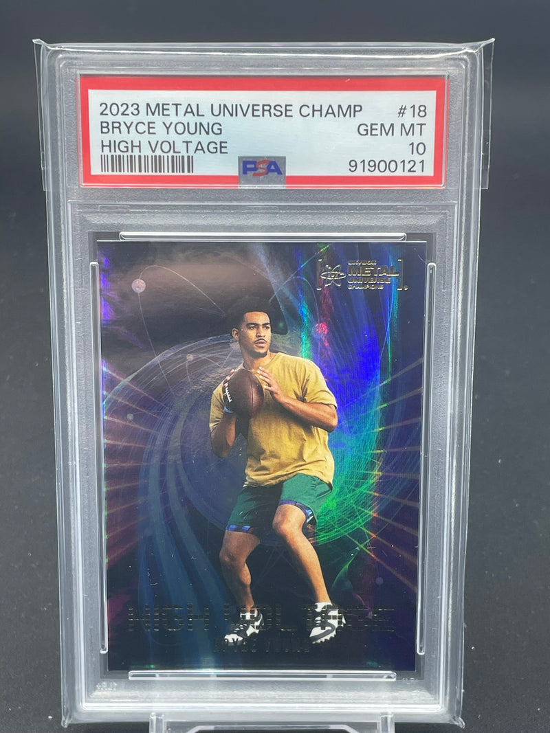 2023 UPPER DECK SKYBOX METAL UNIVERSE CHAMPIONS - HIGH VOLTAGE - B. YOUNG -