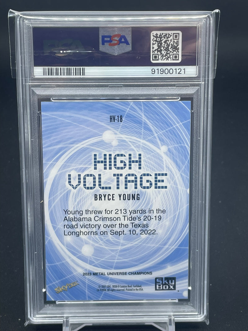 2023 UPPER DECK SKYBOX METAL UNIVERSE CHAMPIONS - HIGH VOLTAGE - B. YOUNG -