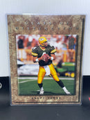 1997 DONRUSS STUDIO - CLASS OF DISTINCTION JUMBO (8X10) - B. FAVRE -