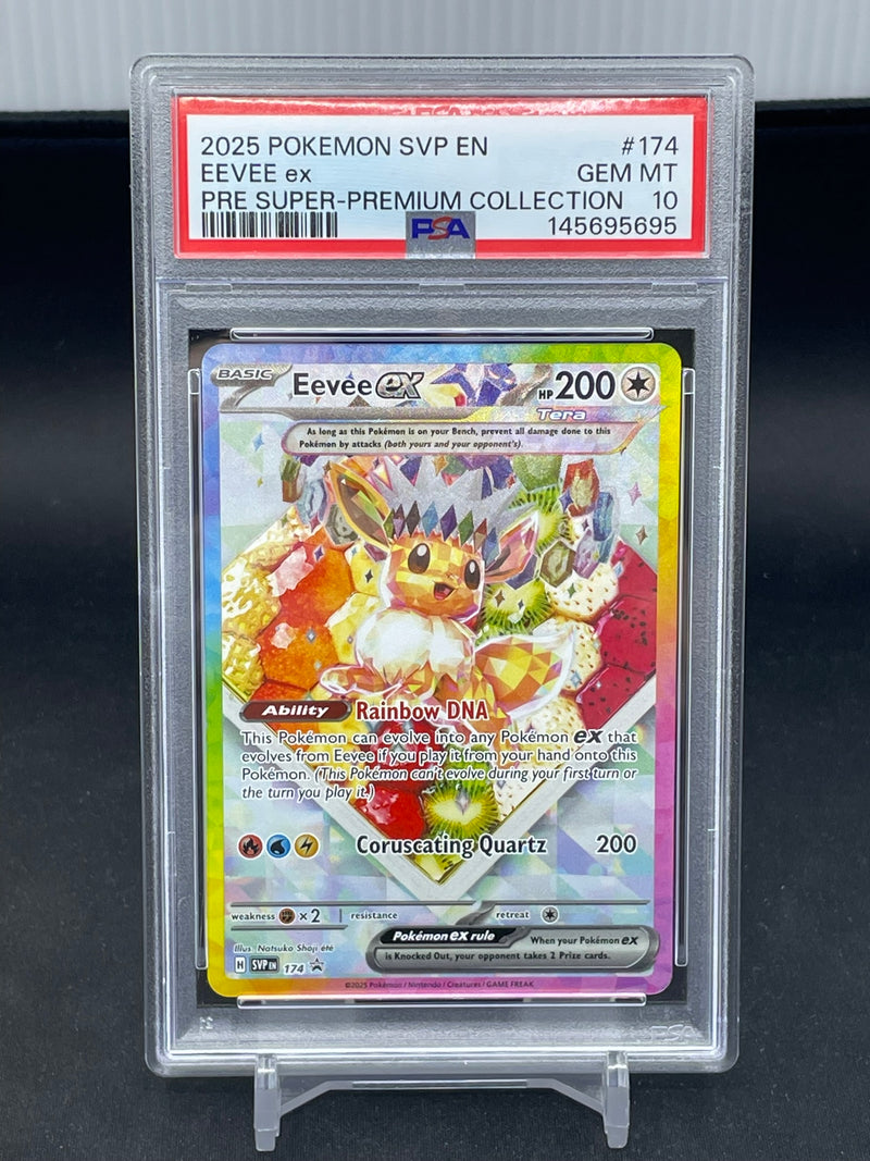 POKEMON - SUPER PREMIUM PROMO - EEVEE EX - ILLUSTRATION PROMO -