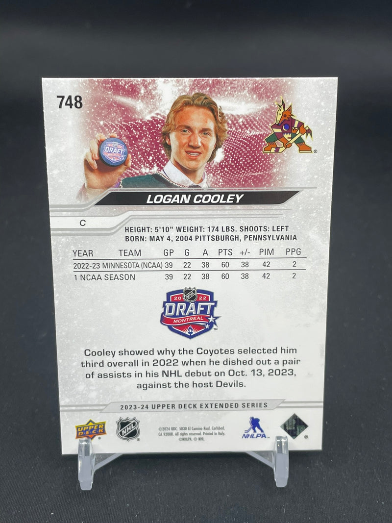 2023 UPPER DECK EXTENDED SERIES - 1ST ROUND ROOKIES - L. COOLEY -