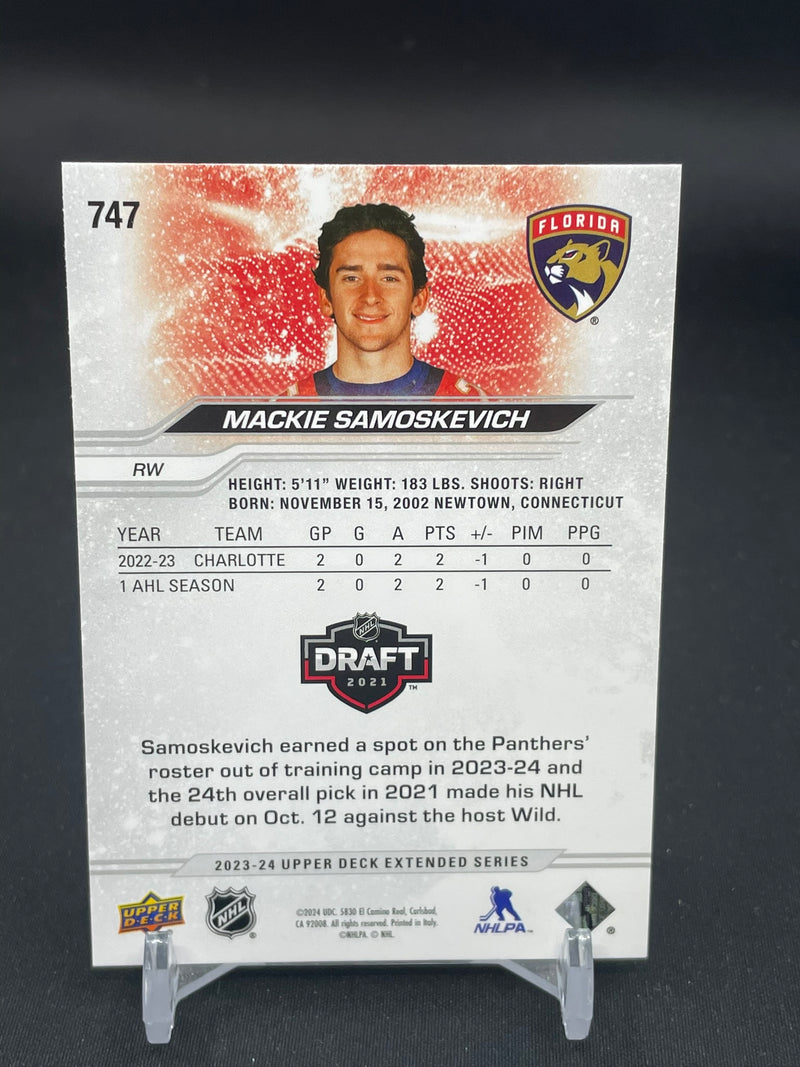 2023 UPPER DECK EXTENDED SERIES - 1ST ROUND ROOKIES - M. SAMOSKEVICH -