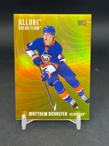 2025 UPPER DECK ALLURE - ORANGE-YELLOW - COLOR FLOW - M. SCHAEFER - #CF-MS - RC