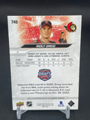 2023 UPPER DECK EXTENDED SERIES - 1ST ROUND ROOKIES - R. GREIG -
