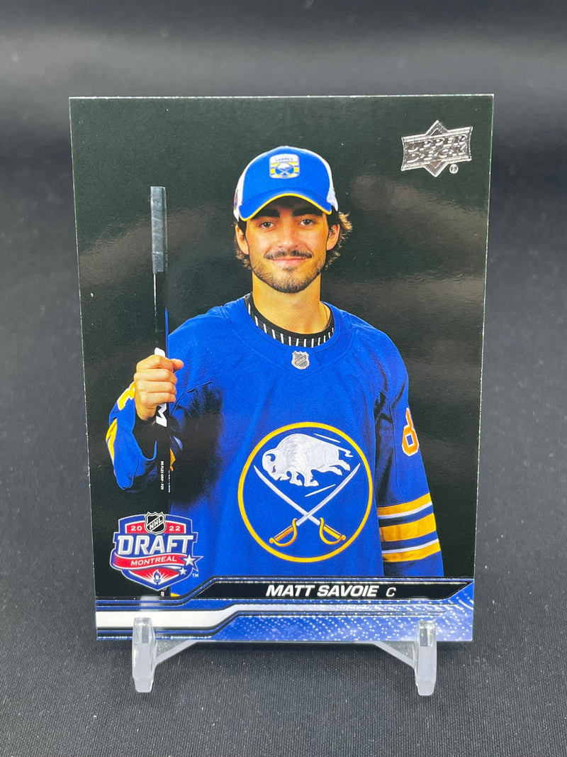 2023 UPPER DECK EXTENDED SERIES - 1ST ROUND ROOKIES - M. SAVOIE -