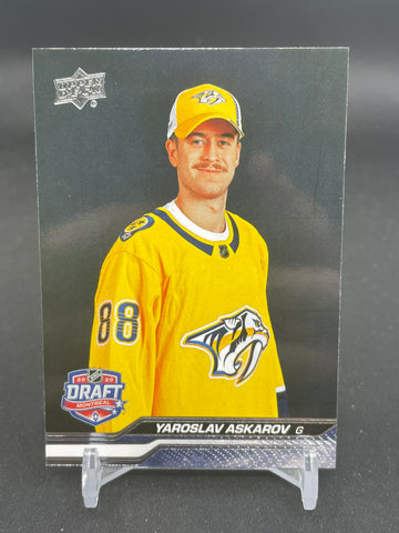 2023 UPPER DECK EXTENDED SERIES - 1ST ROUND ROOKIES - Y. ASKAROV - #743 - RC