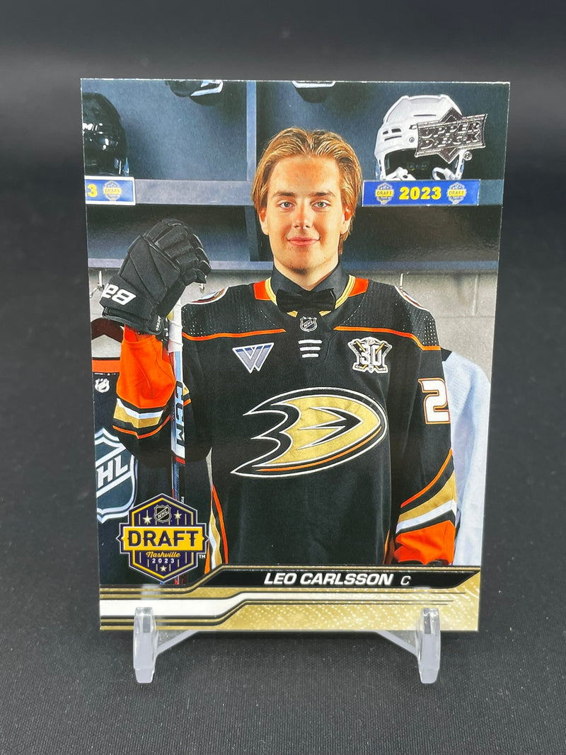 2023 UPPER DECK EXTENDED SERIES - 1ST ROUND ROOKIES - L. CARLSSON -