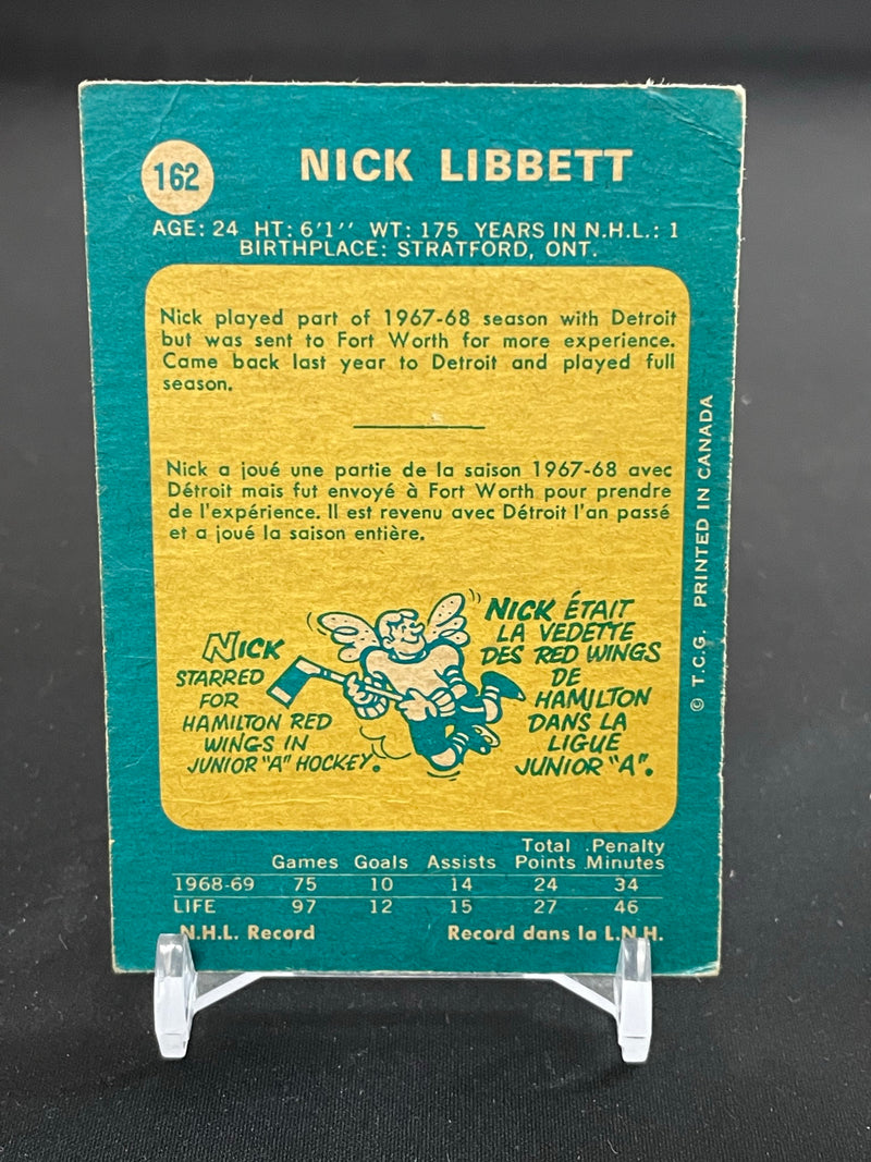 1969 O-PEE-CHEE - N. LIBBETT -