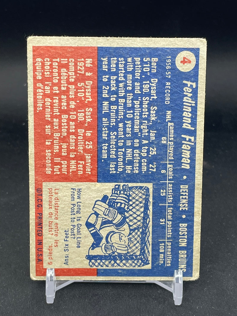 1957 TOPPS - F. FLAMAN -