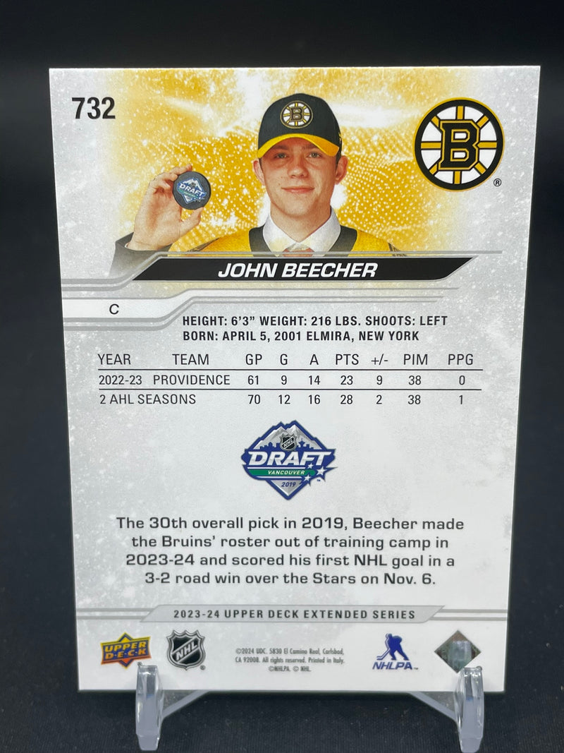 2023 UPPER DECK EXTENDED SERIES - 1ST ROUND ROOKIES - J. BEECHER -