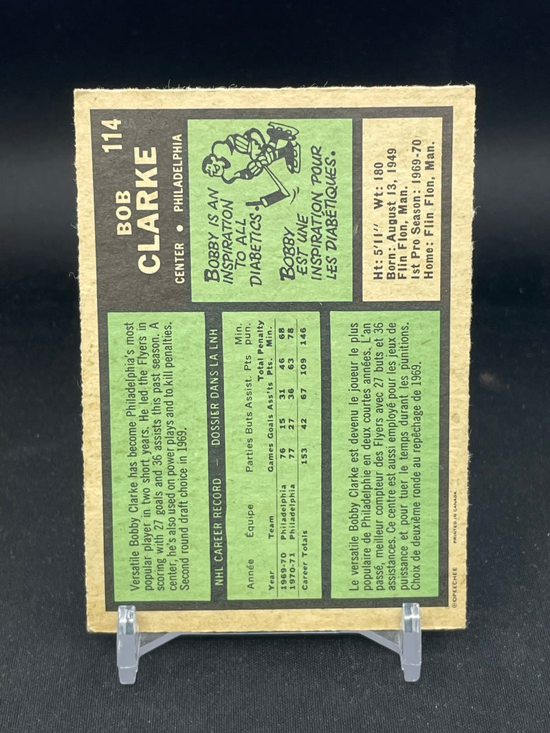 1971 O-PEE-CHEE - B. CLARKE -