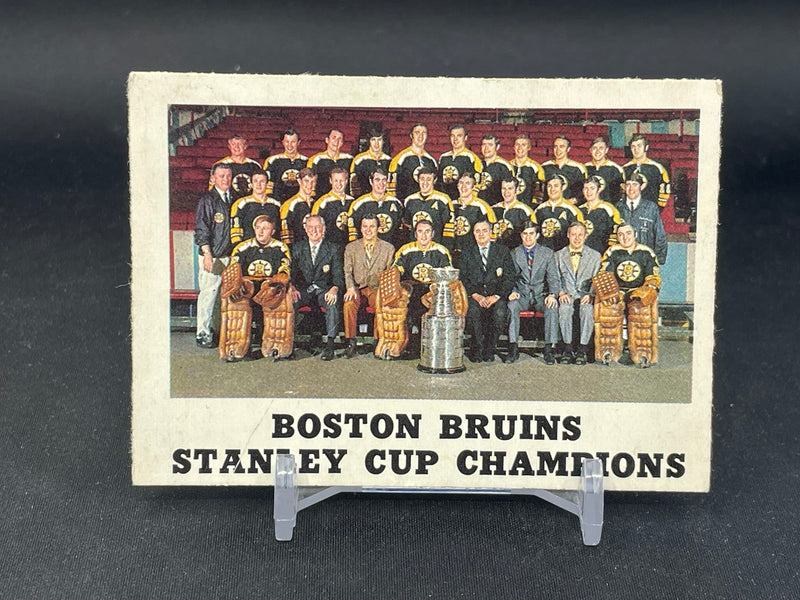 1970 O-PEE-CHEE - BOSTON BRUINS STANLEY CUP CHAMPIONS -