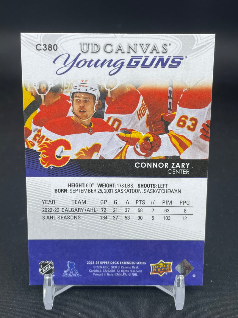 2023 UPPER DECK EXTENDED SERIES - UD CANVAS YOUNG GUNS - C. ZARY -