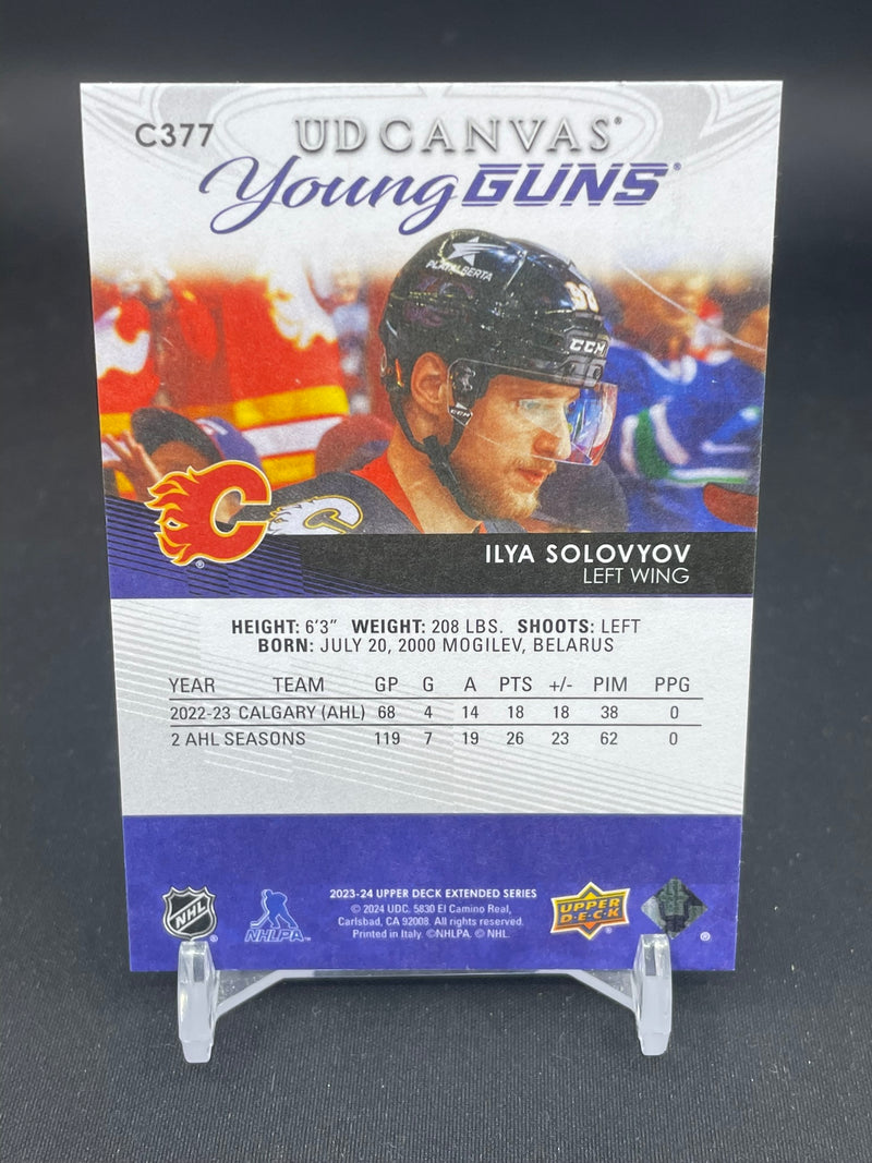 2023 UPPER DECK EXTENDED SERIES - UD CANVAS - YOUNG GUNS - I. SOLOVYOV -