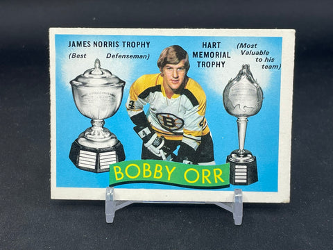 1971 O-PEE-CHEE - JAMES NORRIS & HART MEMORIAL TROPHY - B. ORR - #245