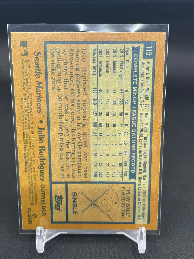 2022 TOPPS ARCHIVE - J. RODRIGUEZ -