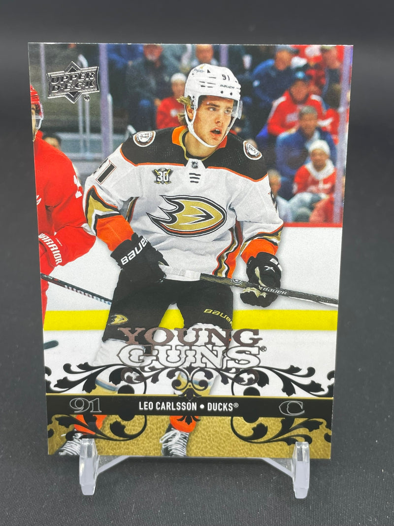 2023 UPPER DECK EXTENDED SERIES - TRIBUTE YOUNG GUNS - L. CARLSSON -