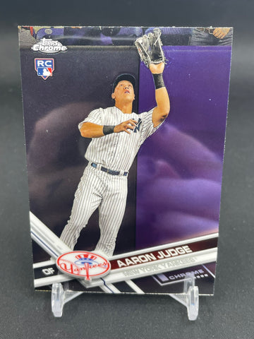 2017 TOPPS CHROME - A. JUDGE - #169 - RC