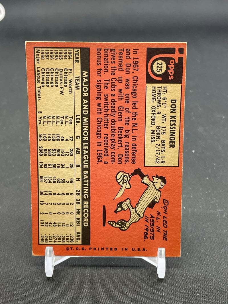 1969 TOPPS - D. KESSINGER -