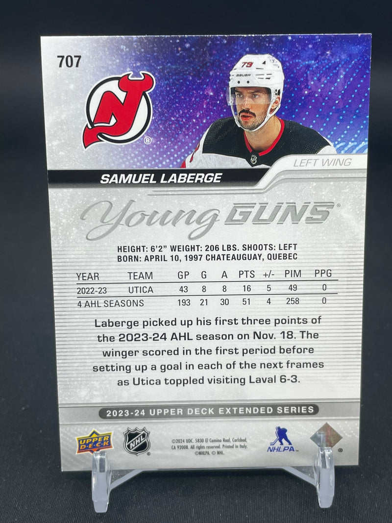 2023 UPPER DECK EXTENDED SERIES - YOUNG GUNS - S. LABERGE -