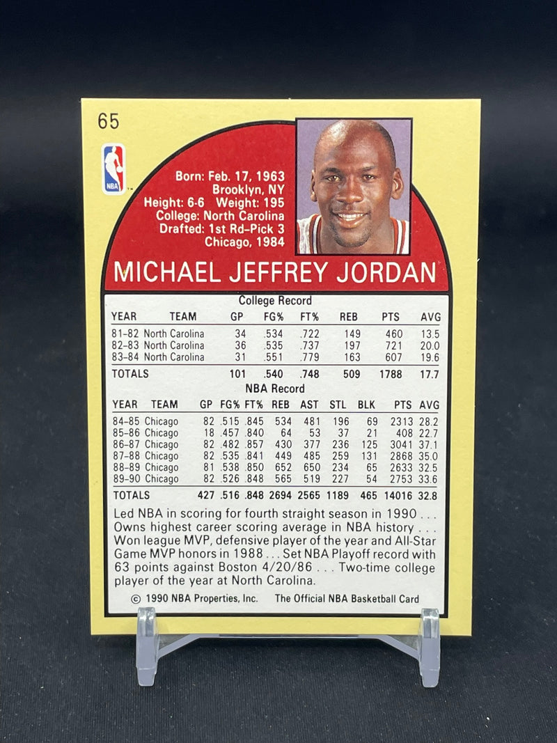 1990 NBA HOOPS - M. JORDAN -