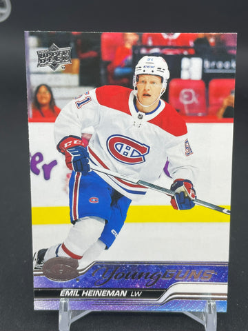2023 UPPER DECK EXTENDED SERIES - YOUNG GUNS - E. HEINEMAN - #720 - RC