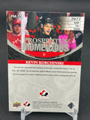 2023 UPPER DECK TEAM CANADA JUNIORS - ELECTRIC RED - PROSPECTUS MOMENTOUS - K. KORCHINSKI - #PM-13 - #'D/549