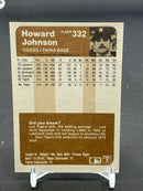 1983 FLEER - H. JOHNSON -