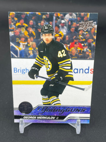 2023 UPPER DECK EXTENDED SERIES - YOUNG GUNS - G. MERKULOV - #728 - RC