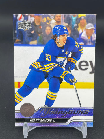 2023 UPPER DECK EXTENDED SERIES - YOUNG GUNS - M. SAVOIE - #729 - RC