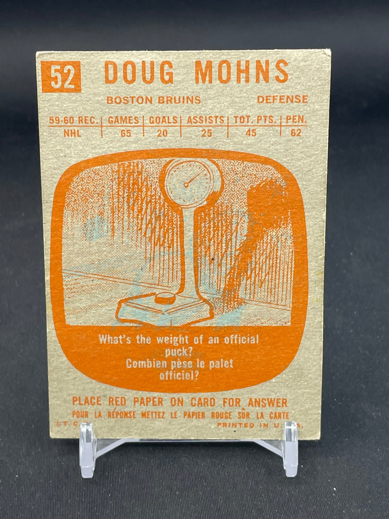 1960 TOPPS - D. MOHNS -