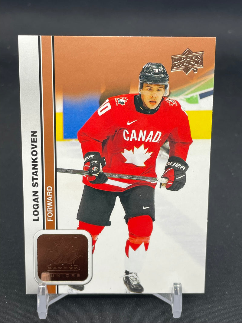 2023 UPPER DECK TEAM CANADA JUNIORS - ROSE GOLD - SINGLES -