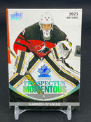 2023 UPPER DECK TEAM CANADA JUNIORS - PROSPECTUS MOMENTOUS - SINGLES -