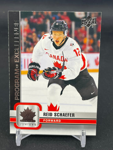 2023 UPPER DECK TEAM CANADA JUNIORS - PROGRAM OF EXCELLENCE - SINGLES - #101-150 - YOU PICK FROM LIST